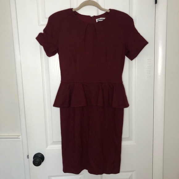 Jil Sander Peplum Dress - Picture 1 of 10